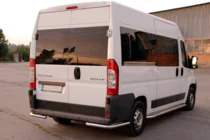 Citroen Jumper 2007–2025 Zadní rohy AK003 (2 ks, nerez) fotografie 3