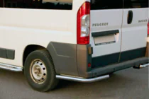 Citroen Jumper 2007–2025 Zadní rohy AK003 (2 ks, nerez) fotografie 1