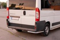 Citroen Jumper 2007–2025 Zadní rohy AK003 (2 ks, nerez) fotografie 2