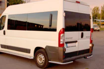 Citroen Jumper 2007–2025 Zadní rohy AK003 (2 ks, nerez) fotografie 4
