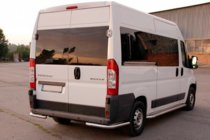Fiat Ducato 2006–2025 Zadní rohy AK003 (2 ks, nerez) fotografie 3