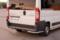 Fiat Ducato 2006–2025 Zadní rohy AK003 (2 ks, nerez) fotografie 5