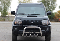 Suzuki Jimny 1998–2018 Nerezový přední ochranný rám QT006 fotografie 2