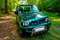 Suzuki Jimny 1998–2018 Nerezový přední ochranný rám QT006 fotografie 1