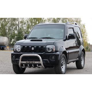 Nerezový přední ochranný rám QT006 Suzuki Jimny 1998–2018 fotografie 3