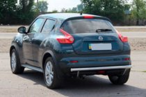 Nissan Juke 2010–2019 Zadní ochranný rám AK002 (nerez) fotografie 3