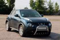 Nissan Juke 2010–2019 Přední ochranný rám (kengur) QT012 (nerez) fotografie 3