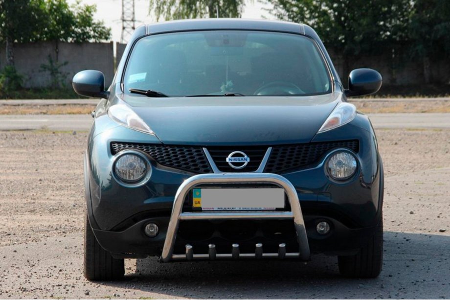 Nissan Juke 2010–2019 Přední ochranný rám (kengur) QT012 (nerez) Image
