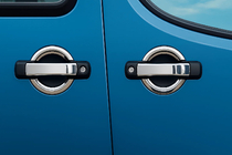 Fiat Doblo I 2001–2005 Chromové kryty klik dveří (4 ks, nerez) fotografie 1