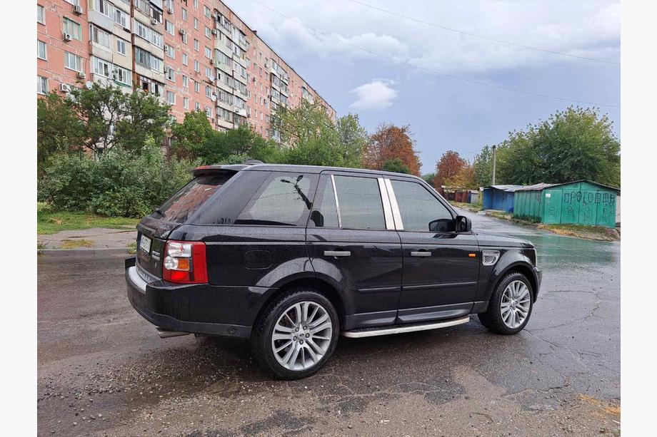 Range Rover Sport 2005–2013 Nerezové lišty na sloupky dveří Image