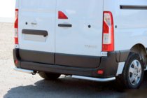 Renault Master 2011–2023 Zadní rohy AK003 (2 ks, nerez) fotografie 1