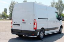 Opel Movano 2010–2021 Zadní rohy AK003 (2 ks, nerez) fotografie 3