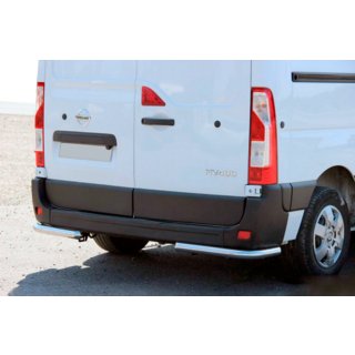 Zadní rohy AK003 (2 ks, nerez) Opel Movano 2010–2021 fotografie 1