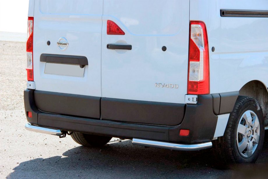 Opel Movano 2010–2021 Zadní rohy AK003 (2 ks, nerez) Image