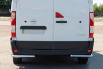 Nissan NV400 2010–2024 Zadní rohy AK003 (2 ks, nerez) fotografie 2