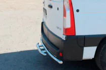 Renault Master 2011–2023 Zadní ochranný rám AK011 (nerez) fotografie 1