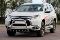 Mitsubishi Pajero Sport 2015– Přední ochranný rám WT008 (nerez) fotografie 4