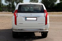 Mitsubishi Pajero Sport 2015– Zadní ochranný rám AK005 (nerez) fotografie 2