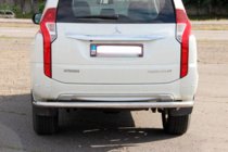 Mitsubishi Pajero Sport 2015– Zadní ochranný rám AK005 (nerez) fotografie 4