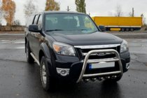 Ford Ranger 2007–2011 Přední ochranný rám QT008 (nerez) fotografie 2