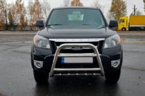 Ford Ranger 2007–2011 Přední ochranný rám QT008 (nerez) fotografie 3
