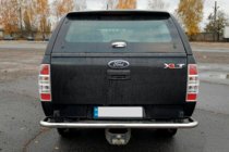 Ford Ranger 2007–2011 Zadní ochranný rám AK005 (nerez) fotografie 2