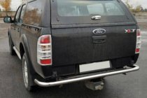 Ford Ranger 2007–2011 Zadní ochranný rám AK005 (nerez) fotografie 1
