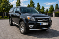Ford Ranger 2007–2011 Přední ochranný rám ST008 (nerez) fotografie 3