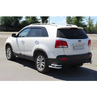 Zadní dvojité rohové oblouky AK003-dvojitý (nerez) Kia Sorento II XM 2009–2014 fotografie 2
