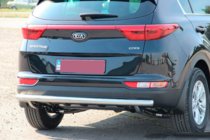 Kia Sportage 2015–2021 Zadní ochranný rám AK002 (nerez) fotografie 5