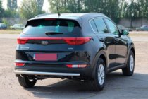 Kia Sportage 2015–2021 Zadní ochranný rám AK002 (nerez) fotografie 2