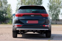 Kia Sportage 2015–2021 Zadní ochranný rám AK002 (nerez) fotografie 4