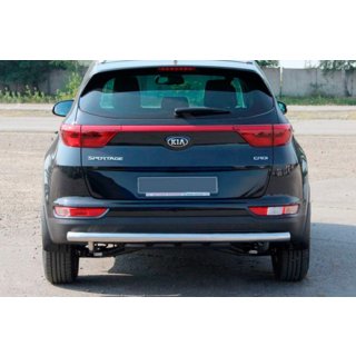 Zadní ochranný rám AK002 (nerez) Kia Sportage 2015–2021 fotografie 1