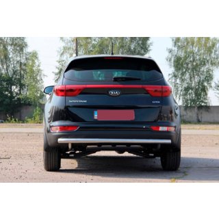 Zadní ochranný rám AK002 (nerez) Kia Sportage 2015–2021 fotografie 4