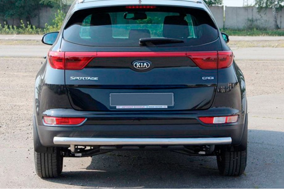 Kia Sportage 2015–2021 Zadní ochranný rám AK002 (nerez) Image