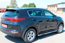 Kia Sportage 2015–2021 Boční nerezové trubky BB002 (2 ks) fotografie 2