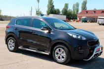 Kia Sportage 2015–2021 Boční nerezové trubky BB002 (2 ks) fotografie 3