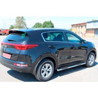 Boční nerezové trubky BB002 (2 ks) Kia Sportage 2015–2021 fotografie 2