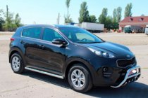 Kia Sportage 2015–2021 Boční trubky BB001 (2 ks, nerez) fotografie 4