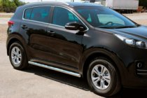 Kia Sportage 2015–2021 Boční trubky BB001 (2 ks, nerez) fotografie 1
