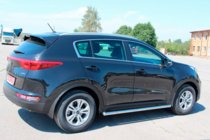 Kia Sportage 2015–2021 Boční trubky BB001 (2 ks, nerez) fotografie 3