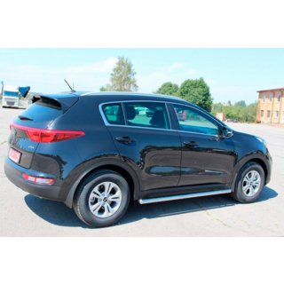 Boční trubky BB001 (2 ks, nerez) Kia Sportage 2015–2021 fotografie 3