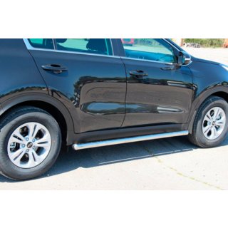 Boční trubky BB001 (2 ks, nerez) Kia Sportage 2015–2021 fotografie 2