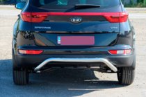 Kia Sportage 2015–2021 Zadní ochranný rám AK007 (nerez) fotografie 2