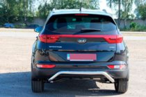 Kia Sportage 2015–2021 Zadní ochranný rám AK007 (nerez) fotografie 4