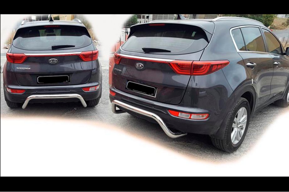 Kia Sportage 2015–2021 Zadní ochranný rám AK007 (nerez) Image