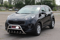 Kia Sportage 2015–2021 Přední ochranný rám WT003 (nerez) fotografie 4