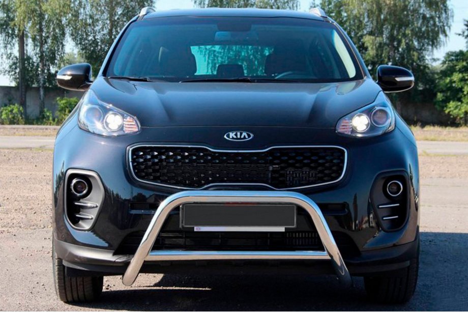 Kia Sportage 2015–2021 Přední ochranný rám WT006 (nerez) Image