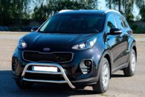 Kia Sportage 2015–2021 Přední ochranný rám WT023 (nerez) fotografie 3