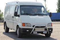 Ford Transit 1991–2000 Přední ochranný rám WT006 (nerez) fotografie 1